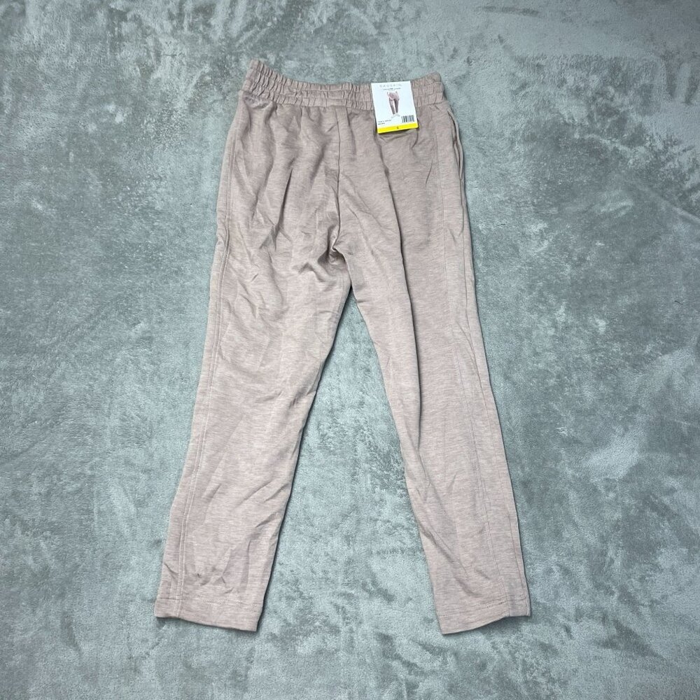 Danskin Women's S Luxe Retro Jogger Pants 26" Inseam Soft Brown n1226 - Picture 4 of 12